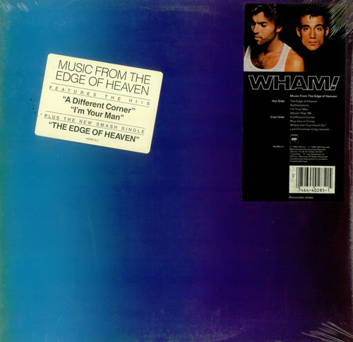 Wham Music From The Edge Of Heaven - sealed US vinyl LP album (LP